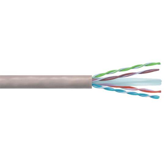 HCS UUTP 500 METRE HALOJEN FREE (LS0H) 250MHZ GRI RENK CAT6 KABLO (H06-00402-DP0-FV)