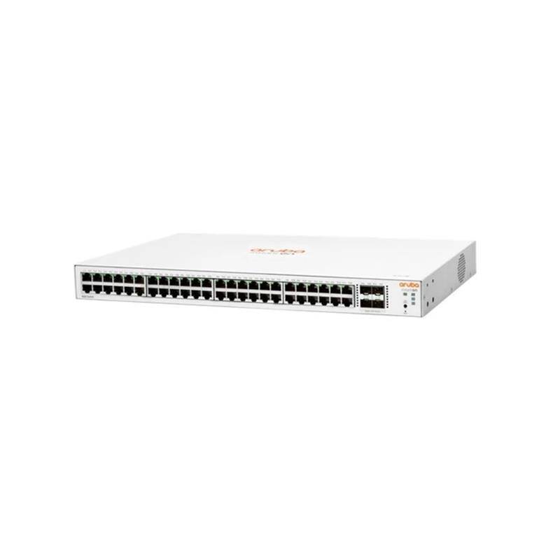 HPE ARUBA ION JL814A 48 PORT GIGABIT + 4X1GB SFP UPLINK YÖNETİLEBİLİR RACKMOUNT SWITCH - 9