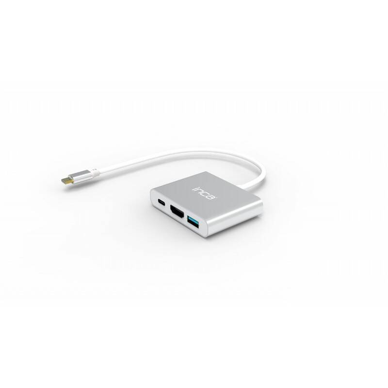 INCA ITPC-04T TYPE-C HUB HDMI 4K30hz USB3.0+PD100W - 1