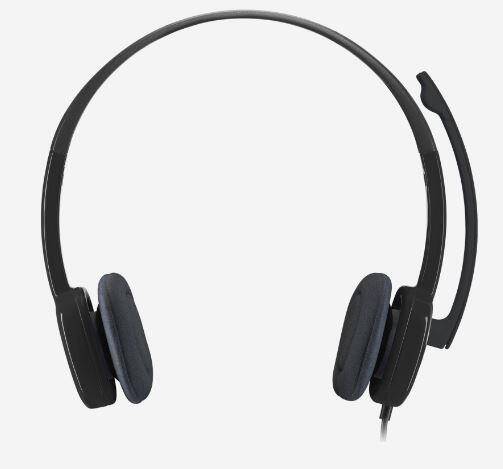 LOGITECH H151 STEREO KULAKLIK SİYAH 981-000589 - 9